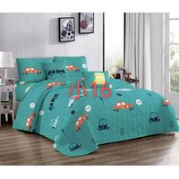 Cobertor Quilts de verano 1,5 Plaza Carritos Autos