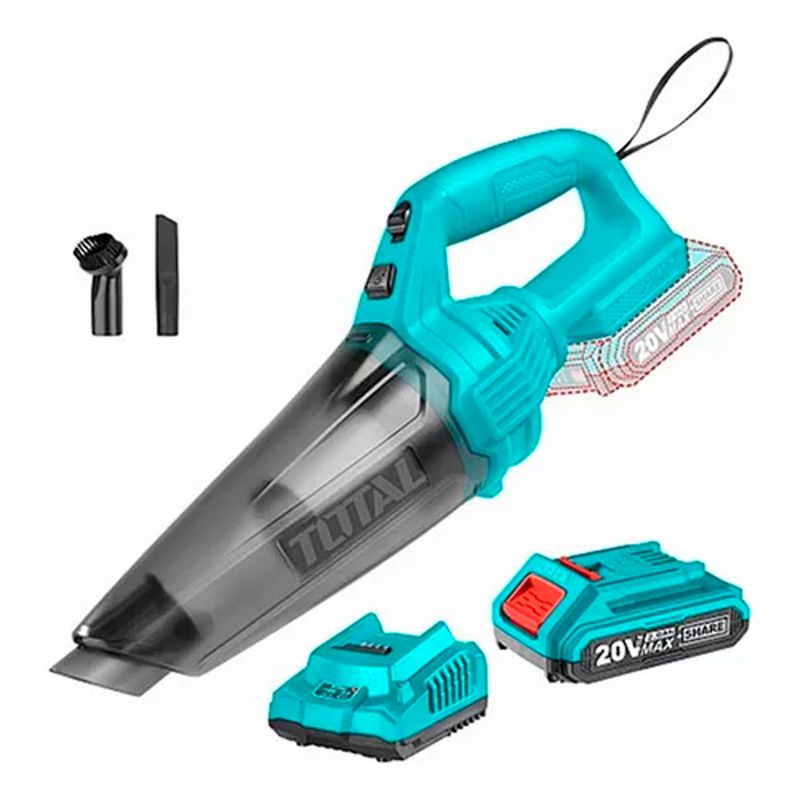 TOTAL TOOLS - Aspiradora Inalambrica 20v Bat Carg 05l Total Tvli20126