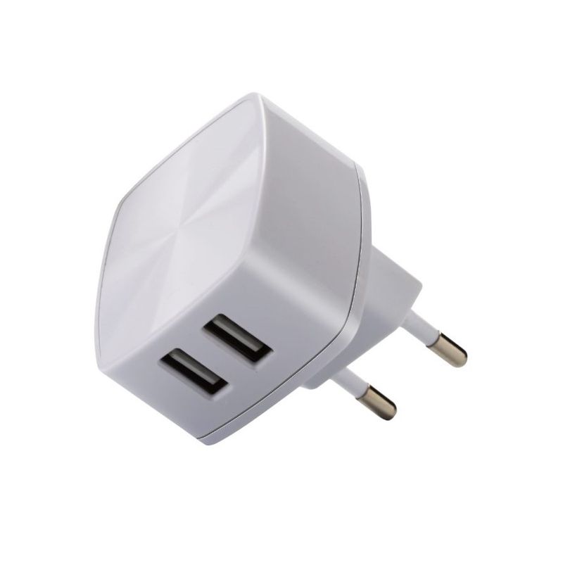 PHILCO - Cargador Doble Usb Carga Rapida Philco 3.2 Amp