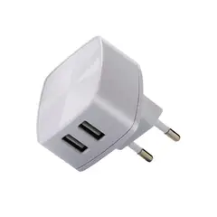PHILCO - Cargador Doble Usb Carga Rapida 3.2 Amp