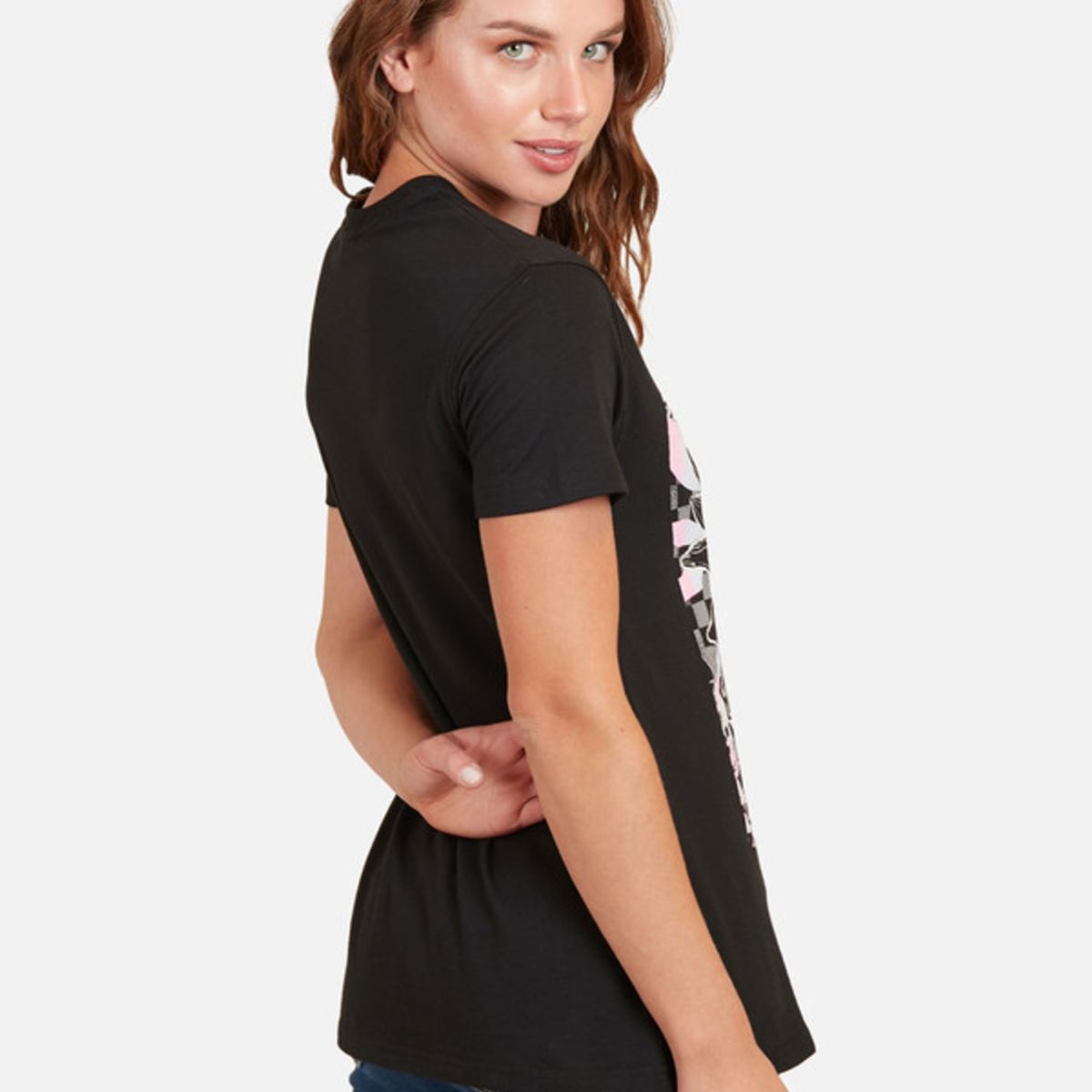 MAUI AND SONS - Polera Skull Flower Mujer Negro 