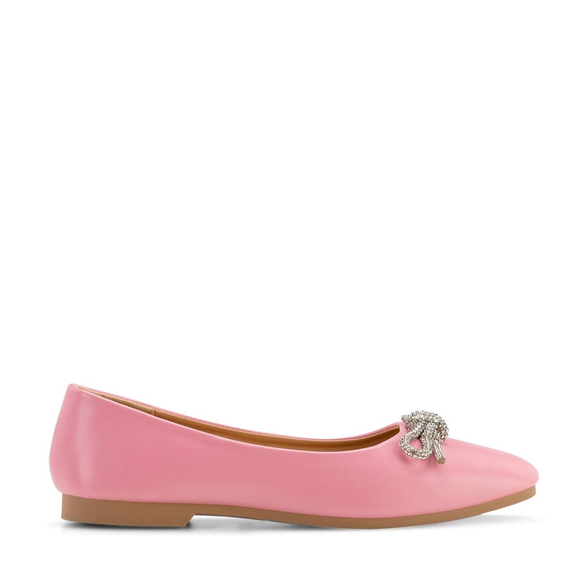 WEIDE - Zapato Taco Rosado Casual QIU302 Weide