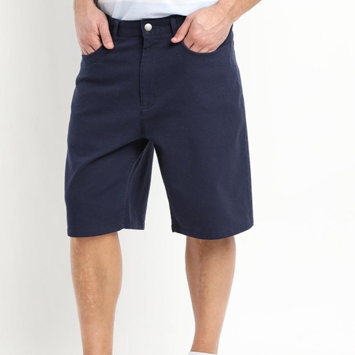 KOTTING - Bermuda Canvas Spandex Azul Marino KOTTING