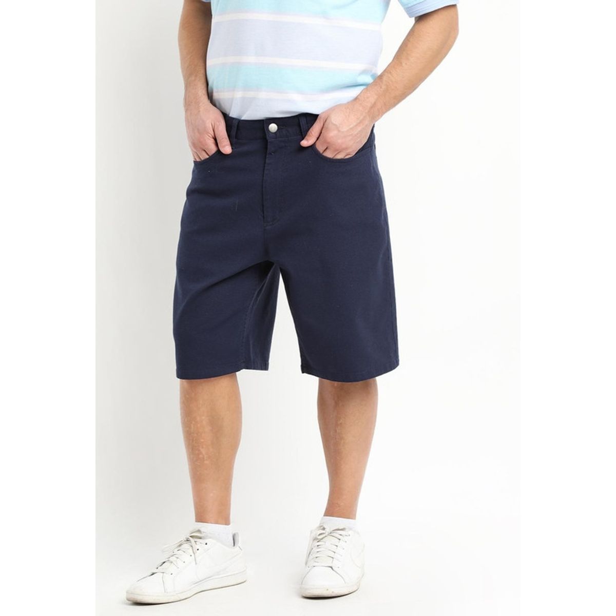 KOTTING - Bermuda Canvas Spandex Azul Marino KOTTING