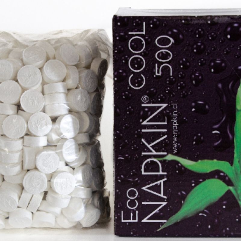 NH2O ECO NAPKIN PURE - Eco NAPKIN COOL 500  Pure