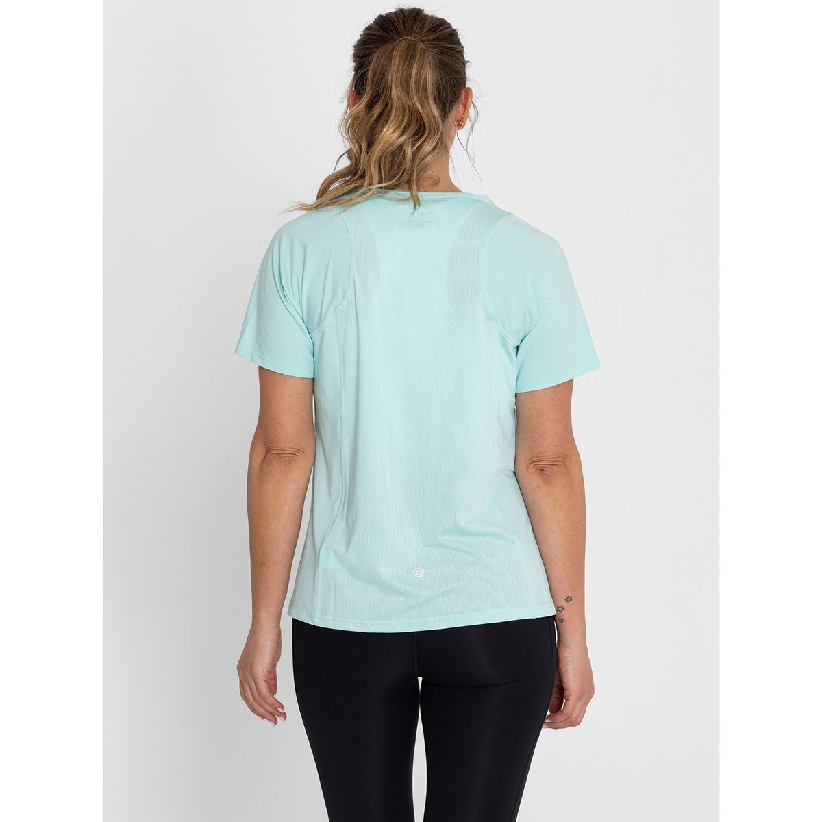 BSOUL - Polera Manga Corta T-Shirt Lisa Menta Mujer BSOUL