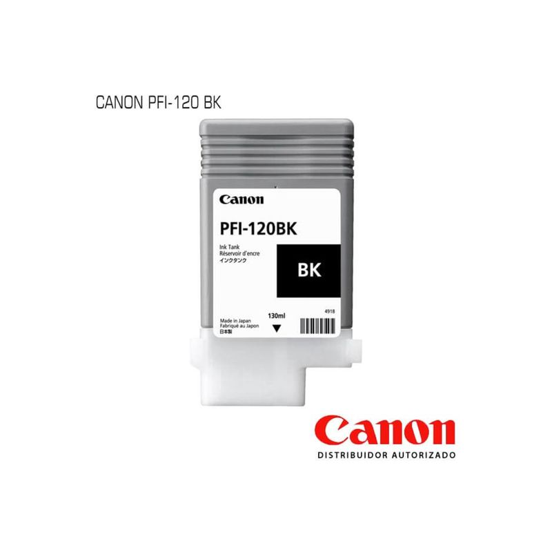CANON - Cartucho de Tinta Canon PFI-120 130 ml Negro Mate CANON