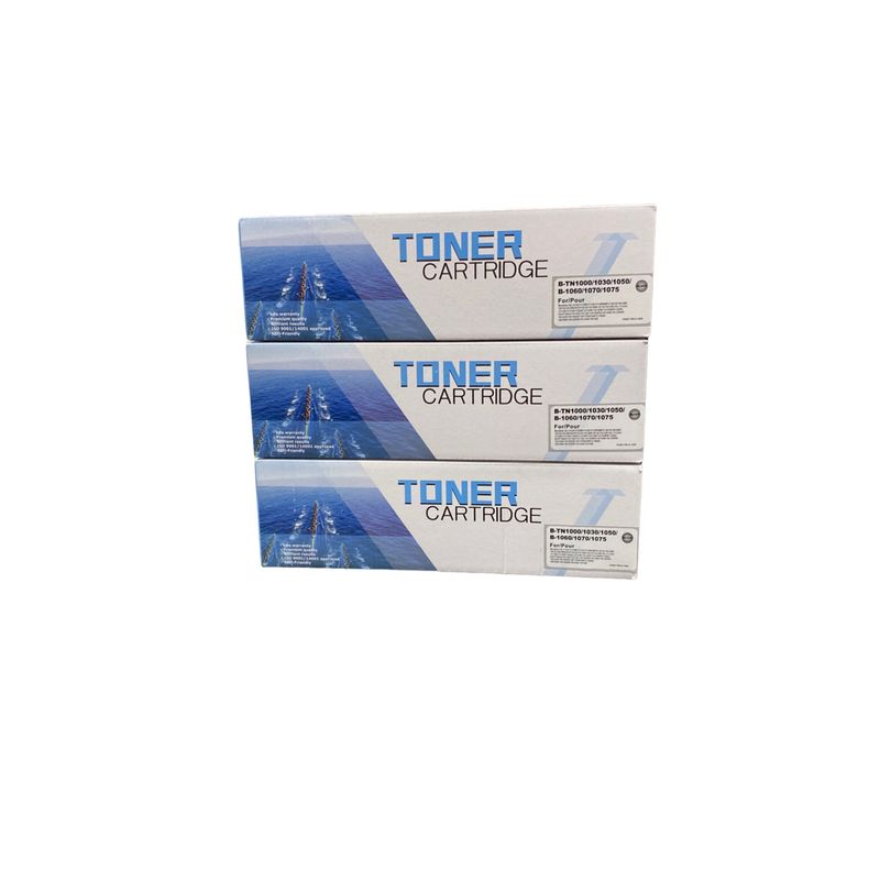 GENERICO - PACK 3 TONER BROTHER TN 1060 ALTERNATIVO