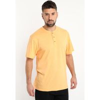 Polera Jersey Botones Durazno