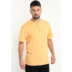 KOTTING - Polera Jersey Botones Durazno