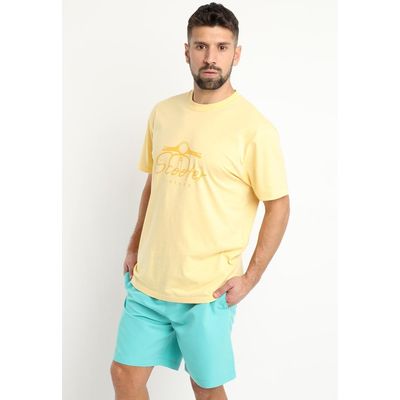 Imagen 2 del producto Polera Jersey Estampada Cuello Redondo Vainilla