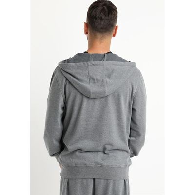 Imagen 2 del producto Poleron Medio Cierre Gris Melange