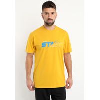 Polera Estampada Sport Amarillo