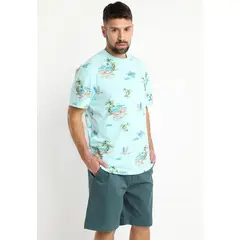 KOTTING - Polera Jersey Print Celeste