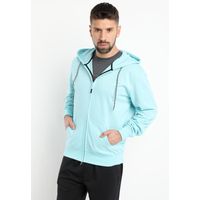 Poleron Full Zipper Azul