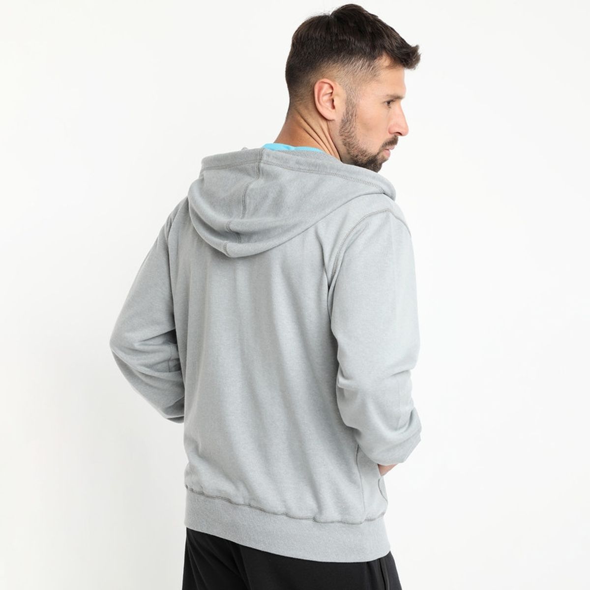 KOTTING - Poleron Full Zipper Gris Melange KOTTING