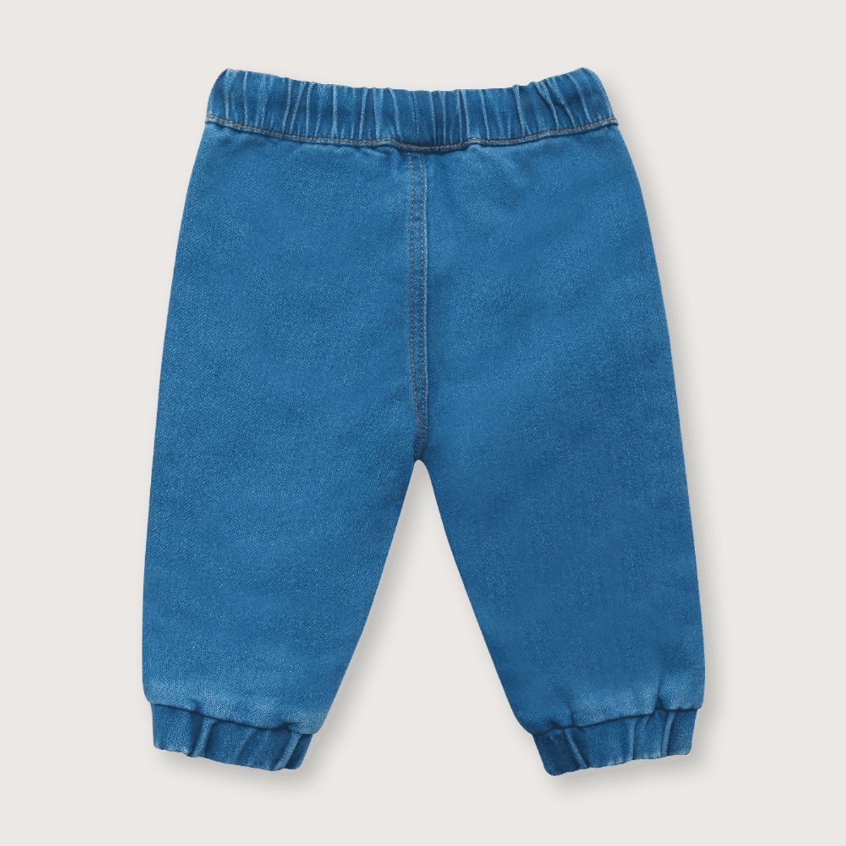 OPALINE - Jeans de bebé niño con cordon azul (RN - 9M)