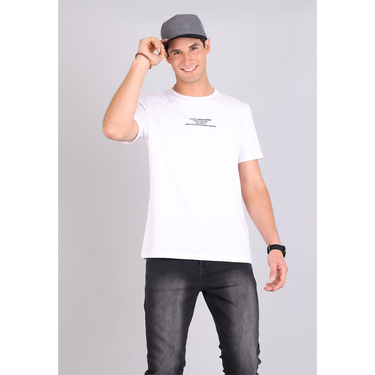 SOVIET - Polera Manga Corta Hombre Soviet SOVIET