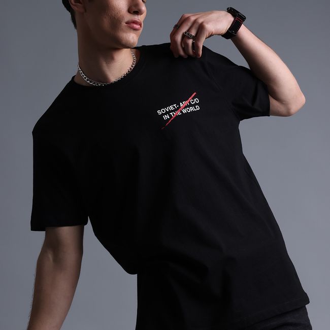 SOVIET - Polera Cuello Redondo Hombre Soviet SOVIET