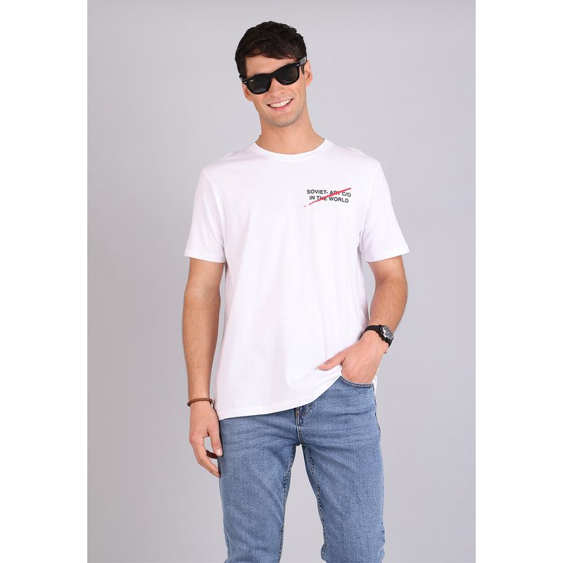 SOVIET - Polera Cuello Redondo Hombre Soviet SOVIET
