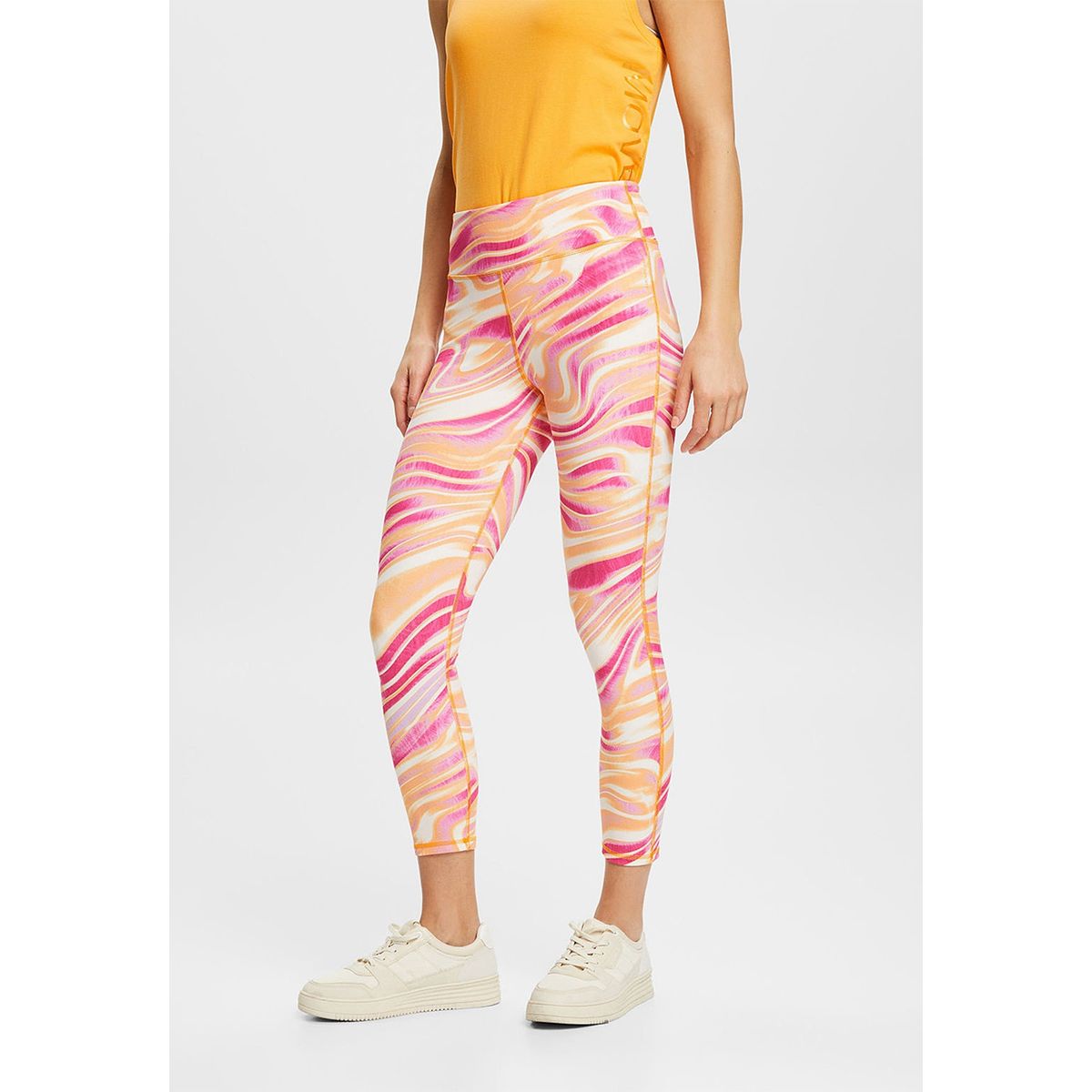 ESPRIT - Calzas Skinnys Estamapadas Con E-Dry Mujer Esprit ESPRIT