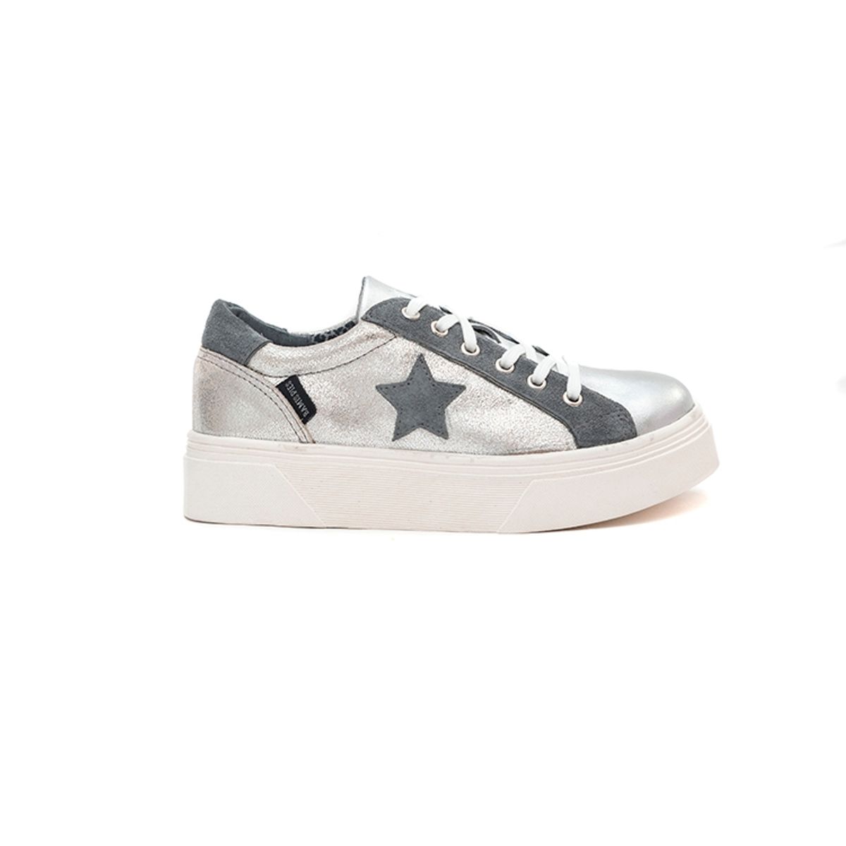 BAMISPIES - Zapatilla Bamispies Mayida Plata