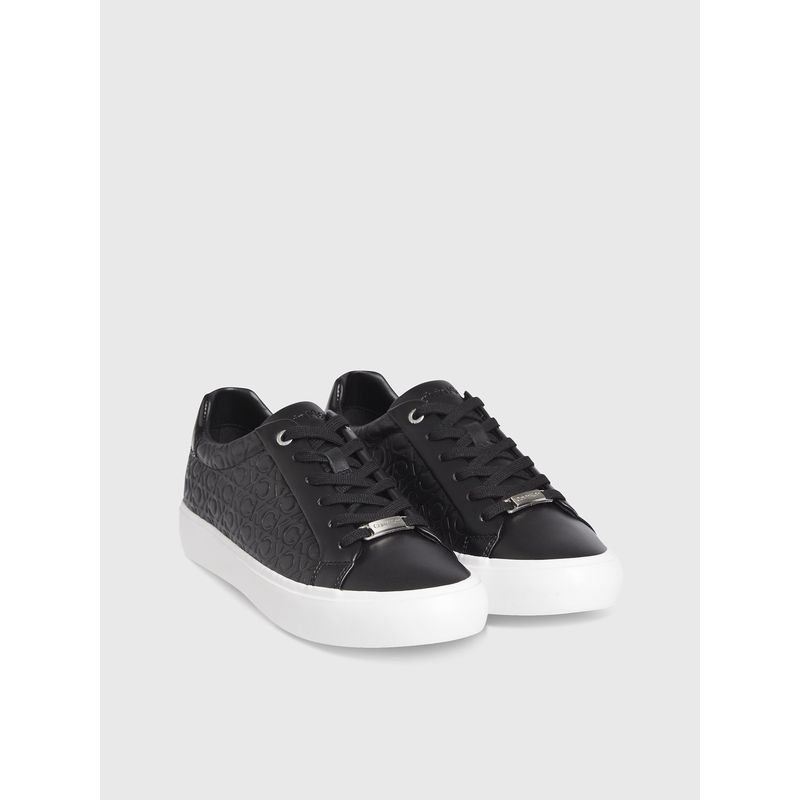 CALVIN KLEIN - Zapatilla Vulc Lace Up Mono Mix Negro Calvin Klein