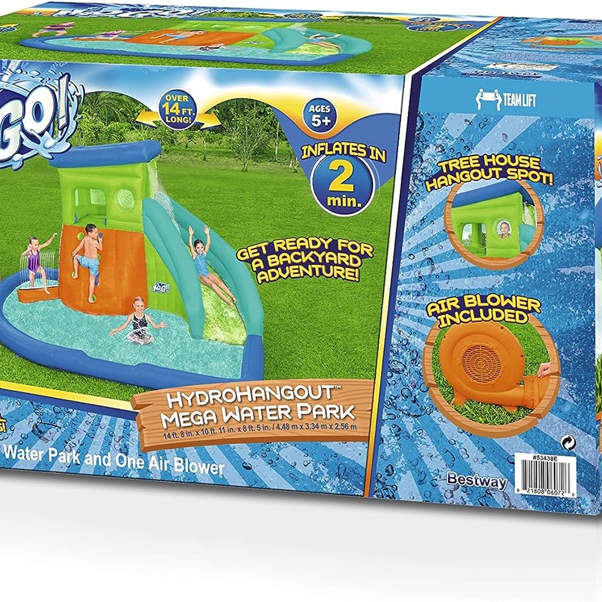BESTWAY - Bestway H2ogo Hydrohangout Mega Parque Acuático