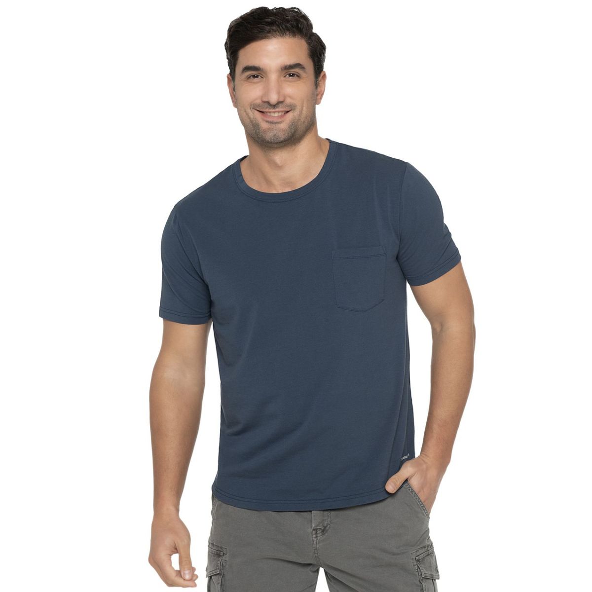 PANAMA JACK - Polera Hombre Azul Panama Jack.
