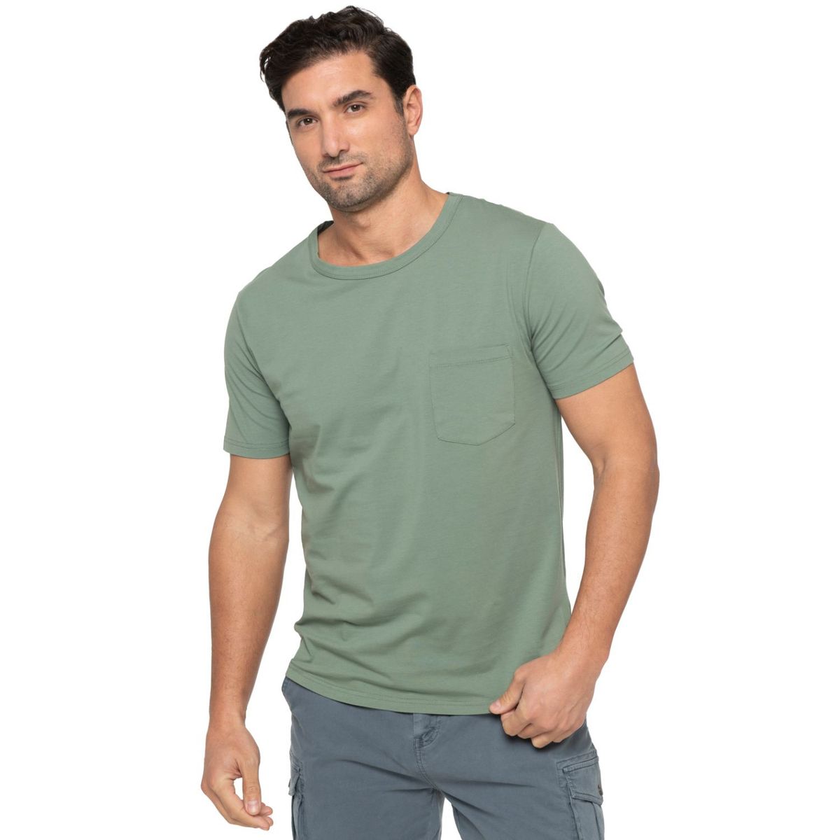 PANAMA JACK - Polera Hombre Verde Panama Jack.