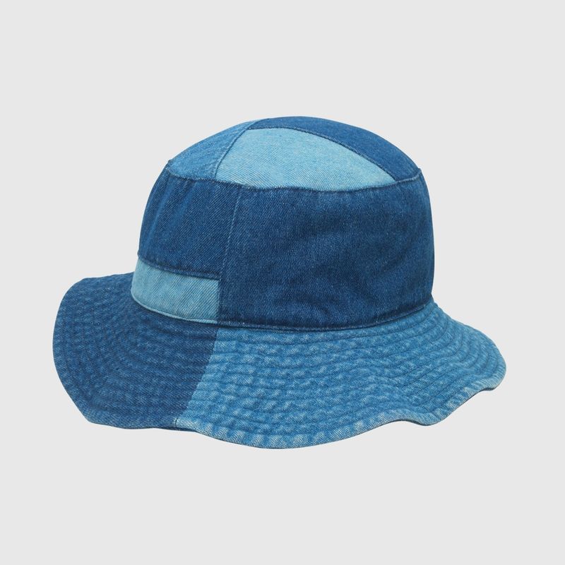 COLLOKY - Sombrero de niña de mezclilla denim (2 a 12 años) L