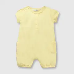 COLLOKY - Entero de bebé niña relajado amarillo / yellow (3 a 36 meses) 9-12 meses