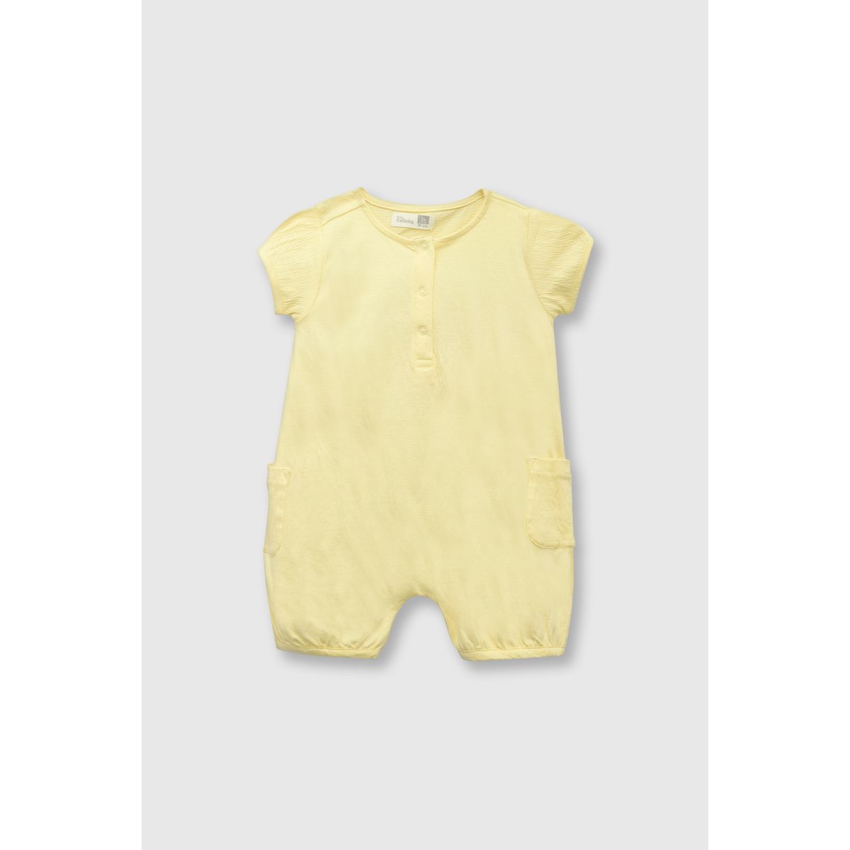 COLLOKY - Entero de bebé niña relajado amarillo / yellow (3 a 36 meses) 9-12 meses