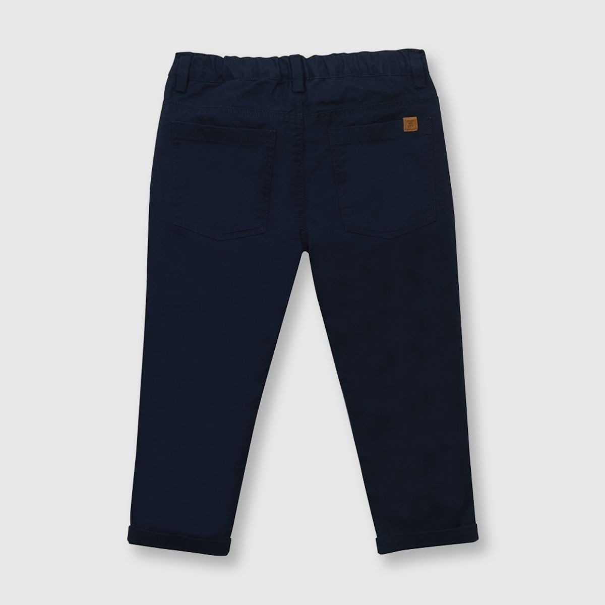 COLLOKY - Pantalón de bebé niño gabardina navy (3 a 36 meses)