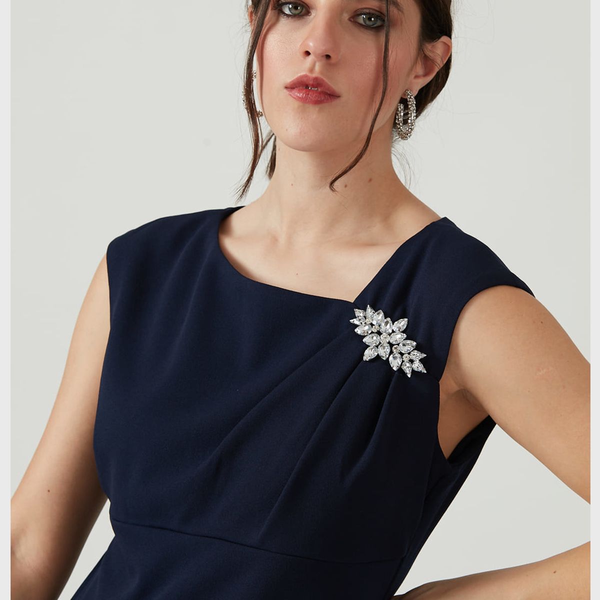PRIVILEGE - Vestido azul marino PRIVILEGE