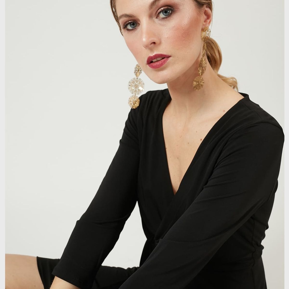 PRIVILEGE - Vestido negro PRIVILEGE