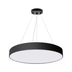 GENERICO - Lámpara Led Colgante Redonda Moderna 60cm 48w Luz Fría
