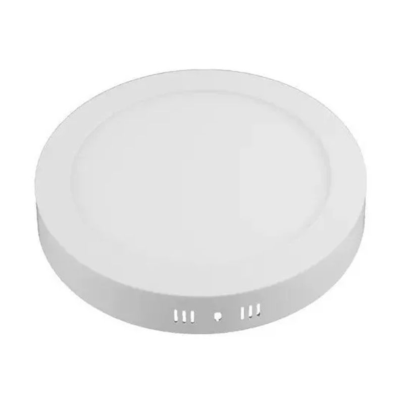 GENERICO - Foco Panel Plafon Led Sobrepuesto Redondo 12w Fria