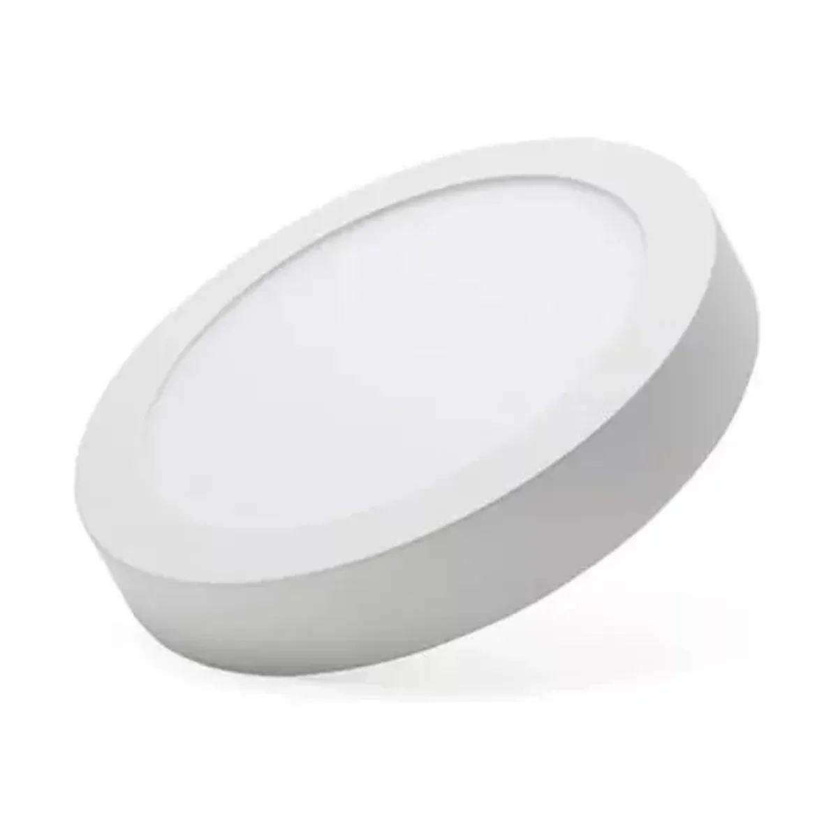 GENERICO - Foco Panel Plafon Led Sobrepuesto Redondo 12w Fria
