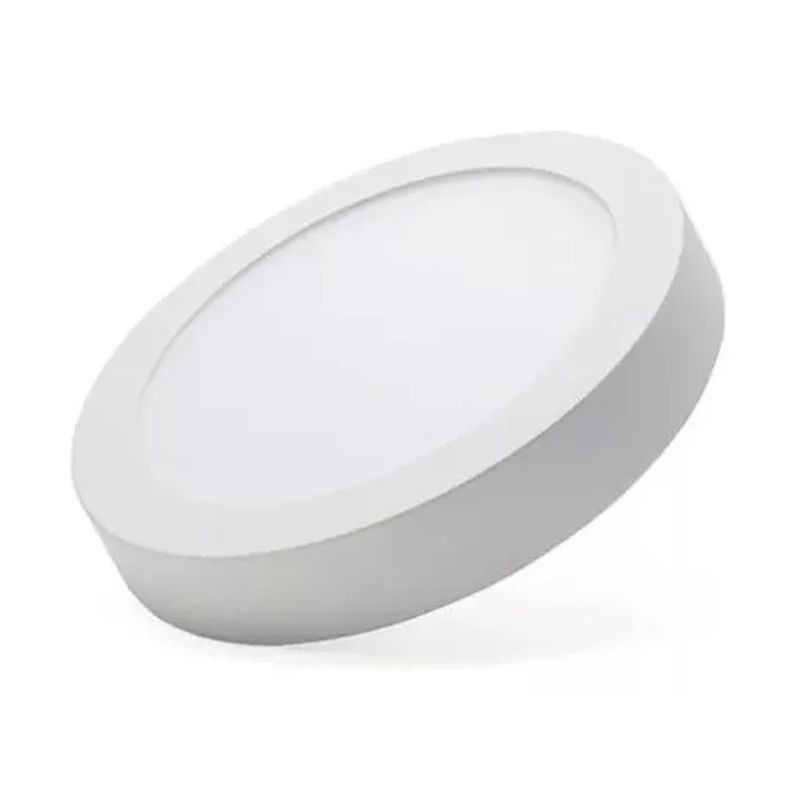 GENERICO - Foco Panel Plafon Led Sobrepuesto Redondo 12w Normal