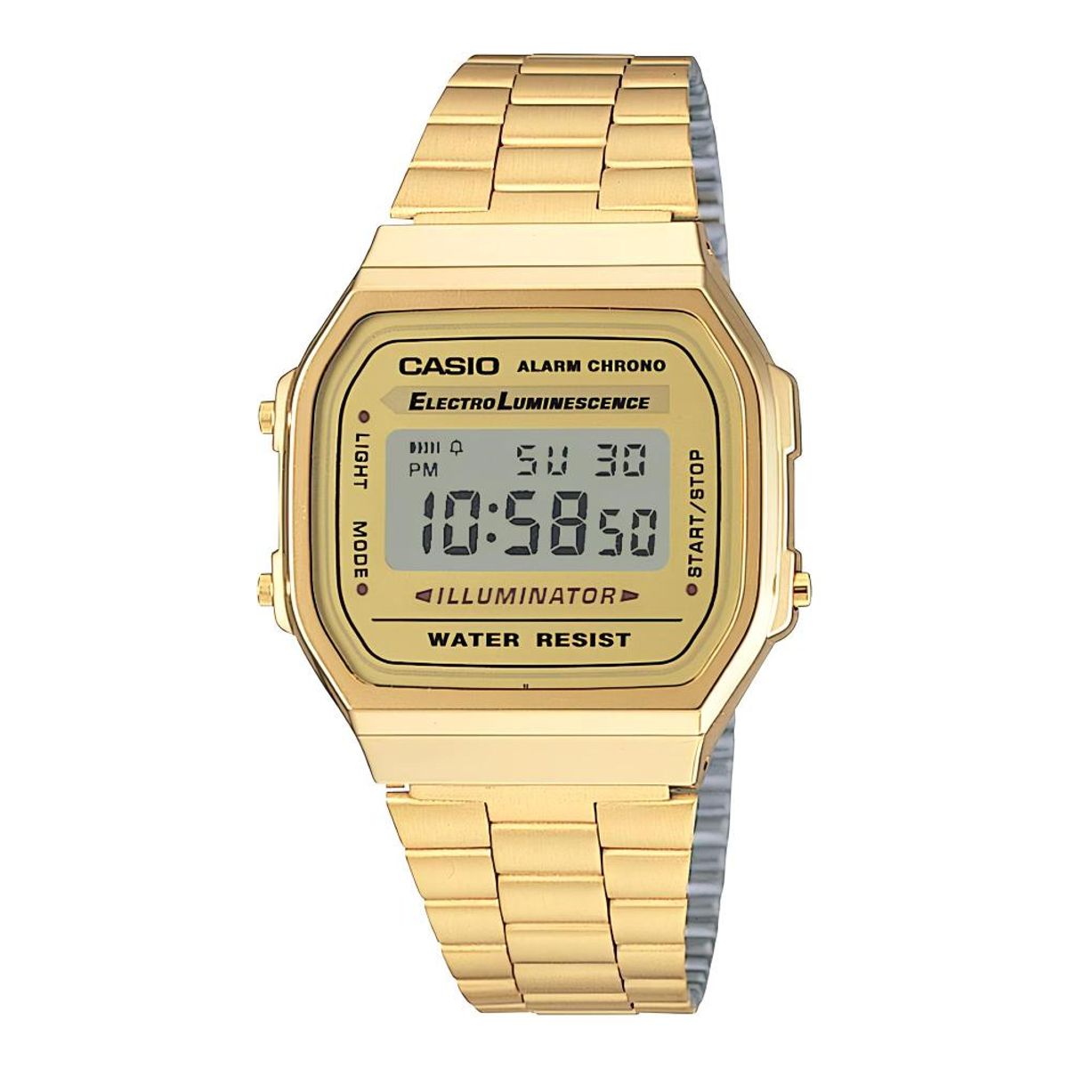 CASIO - Reloj A-168wg-9 Vintage Digital Metal CASIO