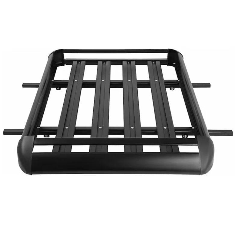 FRANAFOR - Parrilla Techo Auto Aluminio  Barras Porta Equipaje 130x90.