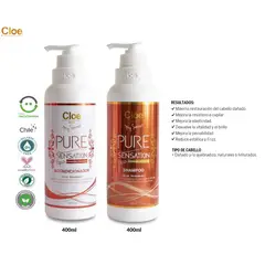 CLOE - Kit o Pack Shampoo Acondicionador Pure Reparación Capilar..-
