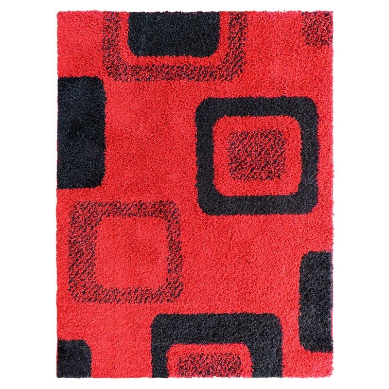 IDETEX - Shaggy D1 150 x 200 Rojo