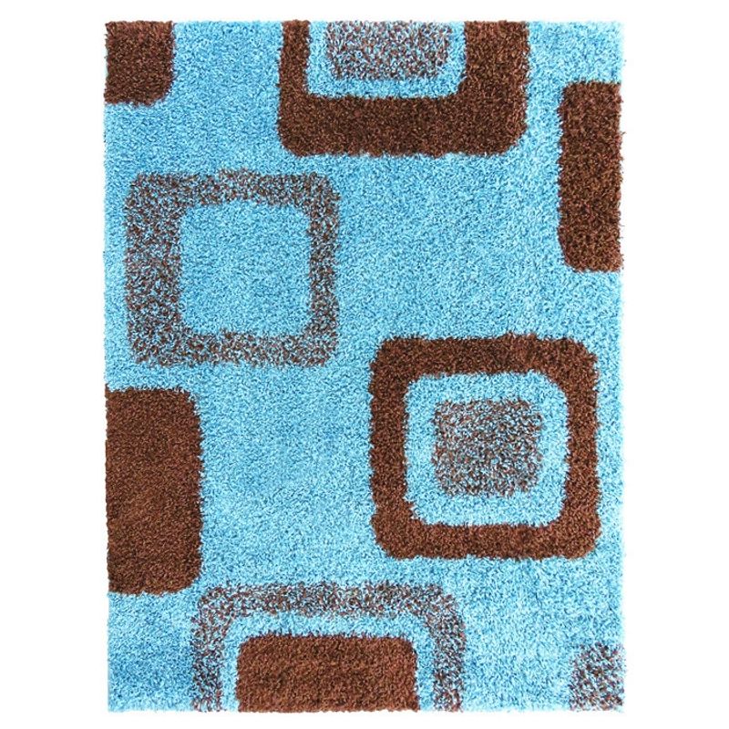 IDETEX - Shaggy D1 150 x 200 Turquesa