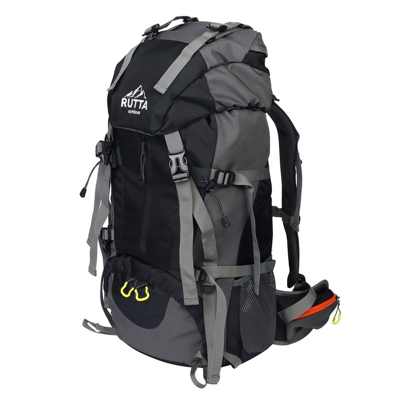 RUTTA - Mochila Camping 50L Negro