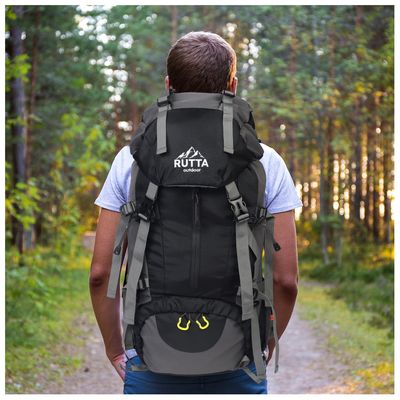 Imagen 2 del producto Mochila Camping 50L Negro