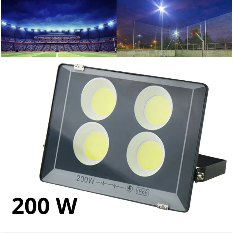 GENERICO - Foco Proyector Led 200 Watt Luz Fría Potente 220v