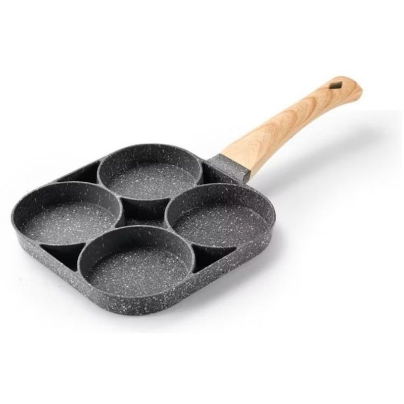 GENERICO - Sarten Manual Antiadherente Multiuso Hamburguesas Tortilla