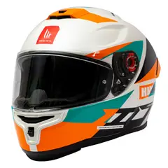 MT - Casco FF114 Hummer Quo A0 BlancoPerla Brillo